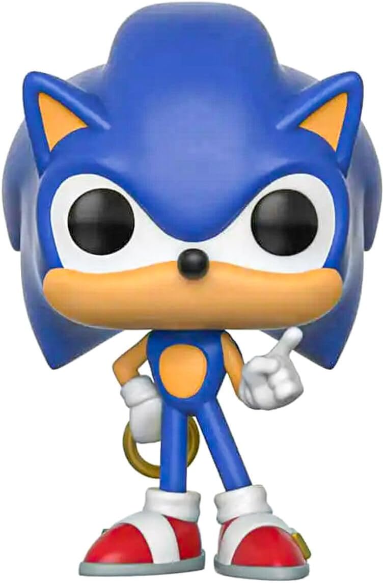 Funko POP! Games Sonic the Silver Hedgehog Sonic With Ring - Sonic the Hedgehog - Collectable Vinyl Figure - Gift Idea - Official Merchandise - Toys for Kids & Adults - Video Games Fans - Image 1